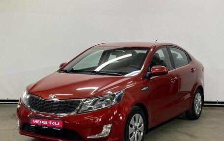 KIA Rio III рестайлинг, 2013 год, 1 фотография