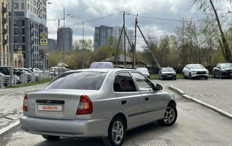 Hyundai Accent II, 2005 год, 5 фотография