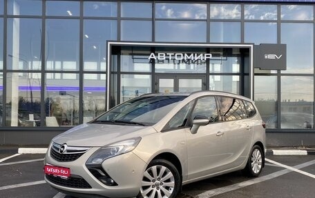 Opel Zafira C рестайлинг, 2012 год, 1 499 000 рублей, 1 фотография