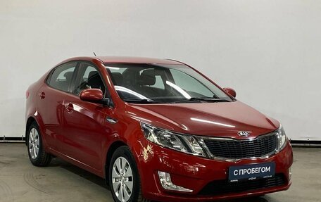 KIA Rio III рестайлинг, 2013 год, 3 фотография