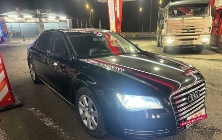 Audi A8, 2011 год, 1 570 000 рублей, 3 фотография