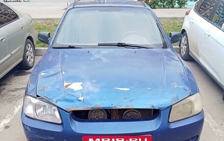 Hyundai Accent II, 2002 год, 100 000 рублей, 2 фотография