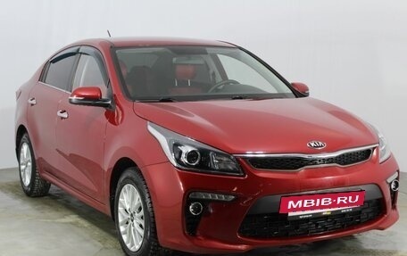 KIA Rio IV, 2018 год, 1 315 000 рублей, 3 фотография