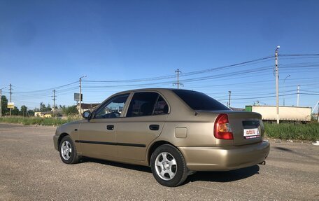 Hyundai Accent II, 2005 год, 395 000 рублей, 7 фотография