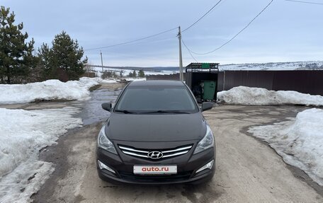 Hyundai Solaris II рестайлинг, 2014 год, 1 050 000 рублей, 2 фотография