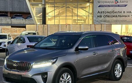 KIA Sorento III Prime рестайлинг, 2019 год, 3 185 990 рублей, 3 фотография