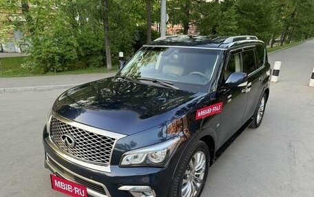 Infiniti QX80 I рестайлинг, 2015 год, 4 350 000 рублей, 6 фотография