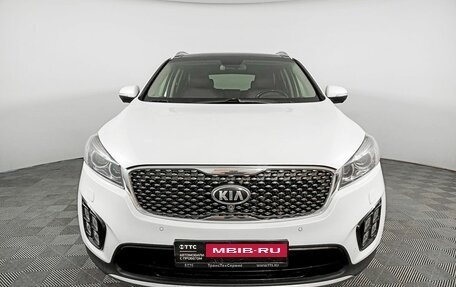 KIA Sorento III Prime рестайлинг, 2017 год, 3 045 300 рублей, 2 фотография