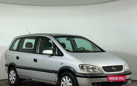 Opel Zafira A рестайлинг, 2001 год, 277 000 рублей, 3 фотография