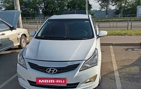 Hyundai Solaris II рестайлинг, 2014 год, 670 000 рублей, 1 фотография