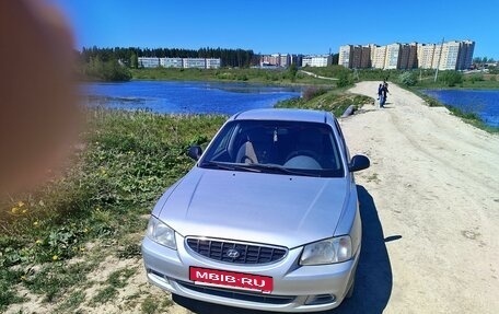 Hyundai Accent II, 2003 год, 320 000 рублей, 1 фотография