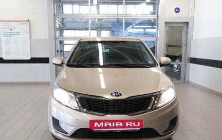 KIA Rio III рестайлинг, 2014 год, 999 000 рублей, 2 фотография