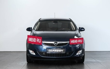 Opel Astra J, 2010 год, 799 000 рублей, 3 фотография