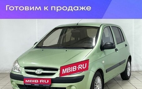 Hyundai Getz I рестайлинг, 2008 год, 595 000 рублей, 1 фотография