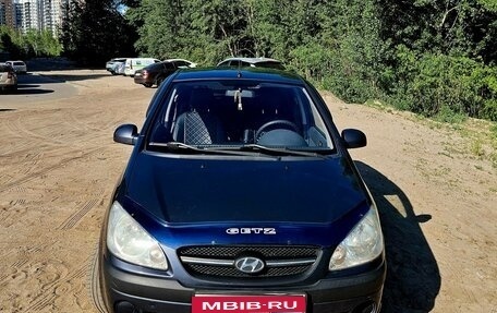 Hyundai Getz I рестайлинг, 2008 год, 539 000 рублей, 1 фотография