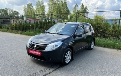 Renault Sandero I, 2010 год, 595 000 рублей, 1 фотография