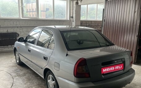 Hyundai Accent II, 2003 год, 585 000 рублей, 5 фотография