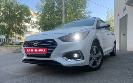 Hyundai Solaris II рестайлинг, 2017 год, 1 445 000 рублей, 26 фотография