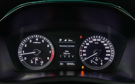 Hyundai Sonata VII, 2019 год, 2 099 000 рублей, 13 фотография