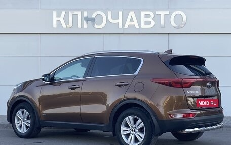 KIA Sportage IV рестайлинг, 2016 год, 2 099 000 рублей, 6 фотография