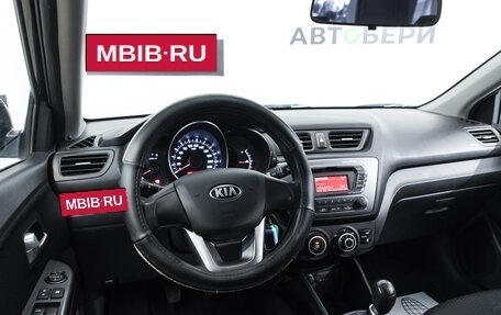 KIA Rio III рестайлинг, 2013 год, 854 000 рублей, 25 фотография