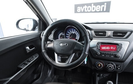 KIA Rio III рестайлинг, 2013 год, 854 000 рублей, 21 фотография