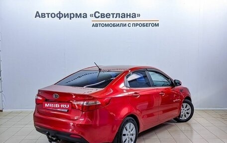 KIA Rio III рестайлинг, 2012 год, 4 фотография