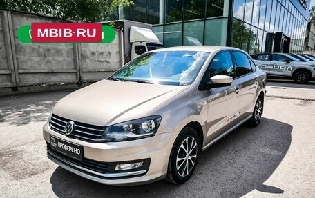 Volkswagen Polo VI (EU Market), 2016 год, 1 369 000 рублей, 19 фотография