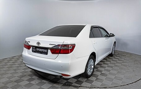 Toyota Camry, 2015 год, 2 355 000 рублей, 5 фотография