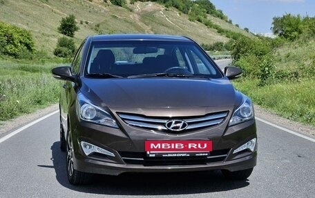 Hyundai Solaris II рестайлинг, 2015 год, 1 435 555 рублей, 3 фотография