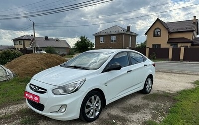 Hyundai Solaris II рестайлинг, 2012 год, 815 000 рублей, 1 фотография