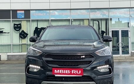 Hyundai Santa Fe III рестайлинг, 2017 год, 2 470 070 рублей, 2 фотография