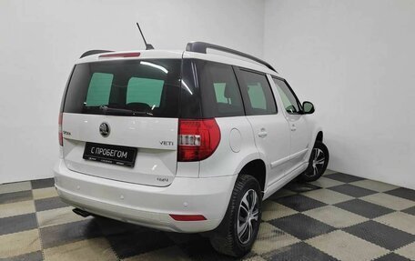 Skoda Yeti I рестайлинг, 2016 год, 1 525 000 рублей, 4 фотография