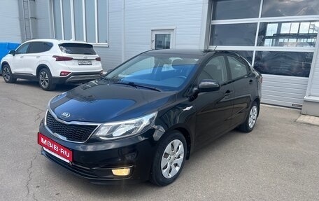 KIA Rio III рестайлинг, 2016 год, 1 299 000 рублей, 1 фотография