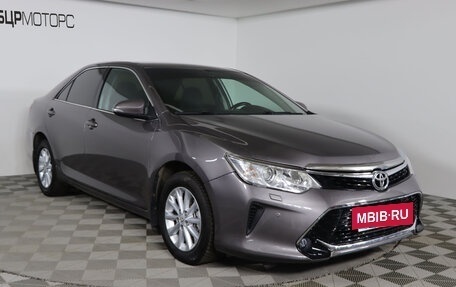 Toyota Camry, 2015 год, 2 039 990 рублей, 3 фотография