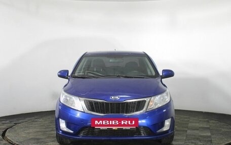 KIA Rio III рестайлинг, 2014 год, 740 000 рублей, 2 фотография