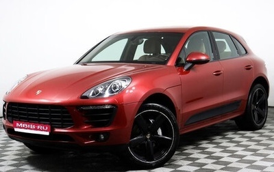 Porsche Macan I рестайлинг, 2015 год, 4 639 000 рублей, 1 фотография