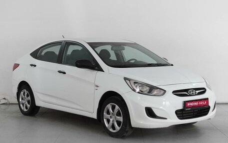 Hyundai Solaris II рестайлинг, 2012 год, 970 000 рублей, 1 фотография