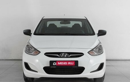 Hyundai Solaris II рестайлинг, 2012 год, 970 000 рублей, 3 фотография