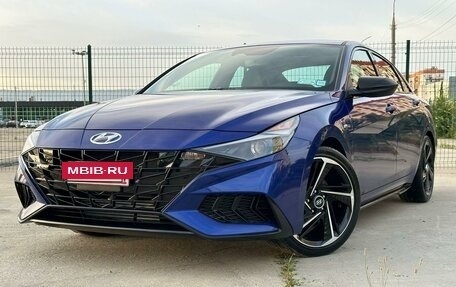 Hyundai Elantra, 2022 год, 1 650 000 рублей, 13 фотография