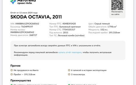 Skoda Octavia, 2011 год, 1 120 000 рублей, 36 фотография