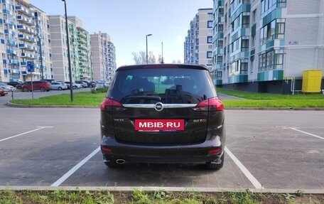 Opel Zafira C рестайлинг, 2013 год, 1 300 000 рублей, 5 фотография