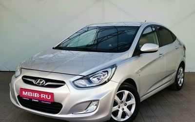 Hyundai Solaris II рестайлинг, 2011 год, 860 000 рублей, 1 фотография