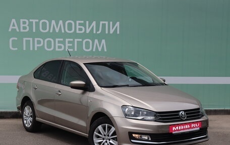 Volkswagen Polo VI (EU Market), 2016 год, 1 120 000 рублей, 3 фотография