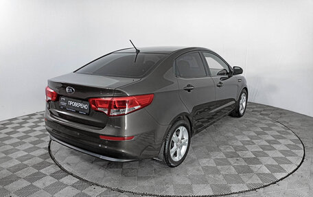 KIA Rio III рестайлинг, 2016 год, 1 284 000 рублей, 5 фотография