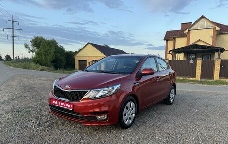 KIA Rio III рестайлинг, 2017 год, 1 395 000 рублей, 1 фотография