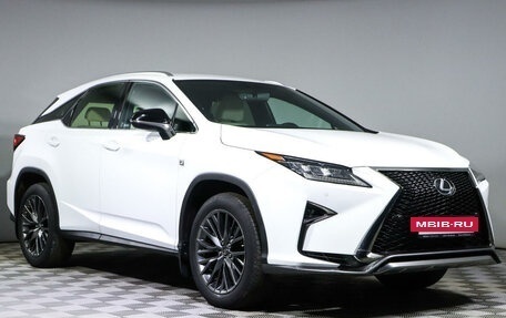 Lexus RX IV рестайлинг, 2016 год, 4 497 000 рублей, 3 фотография