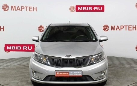 KIA Rio III рестайлинг, 2014 год, 980 000 рублей, 2 фотография