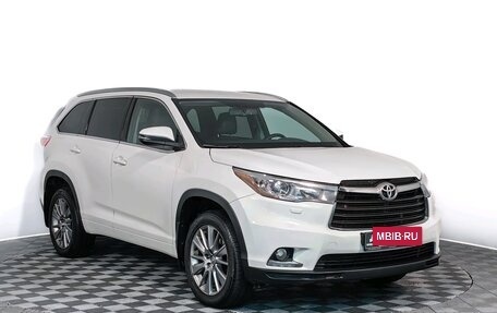 Toyota Highlander III, 2014 год, 2 835 000 рублей, 3 фотография