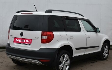 Skoda Yeti I рестайлинг, 2012 год, 1 298 000 рублей, 5 фотография